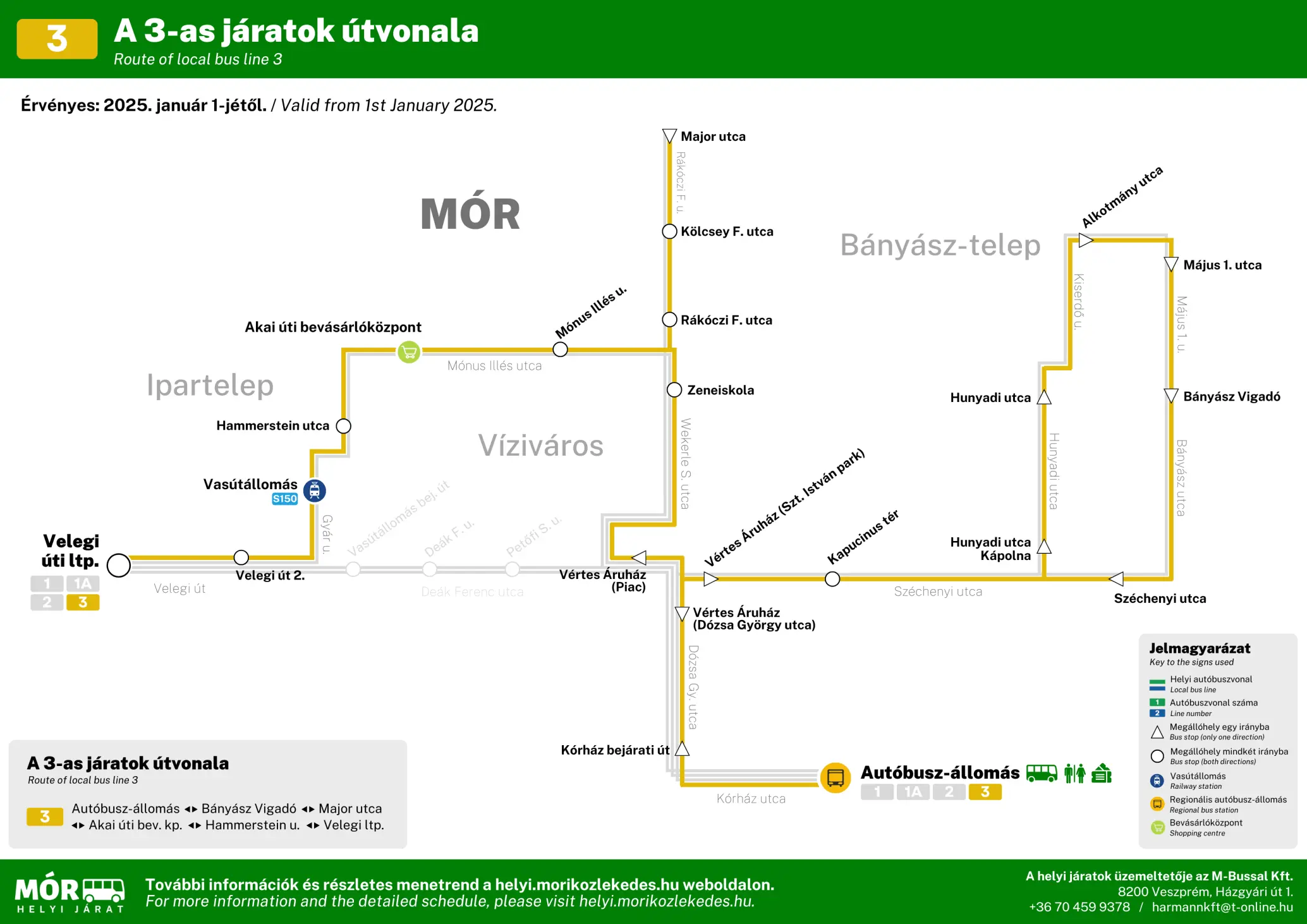 Mór helyi járat | Menetrendek és friss információk - helyi.morikozlekedes.hu