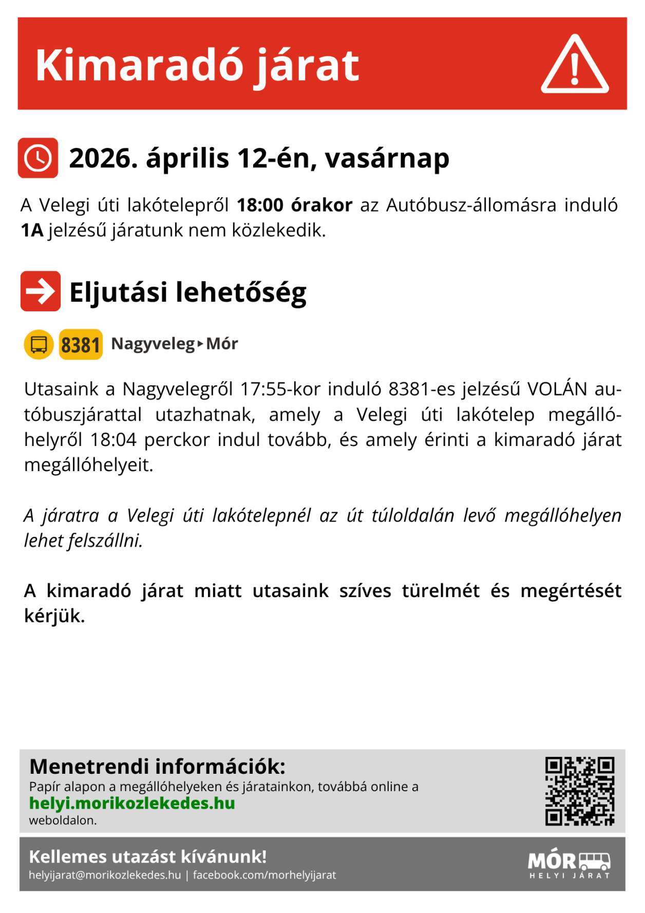 Közlekedés az ünnepi időszakban